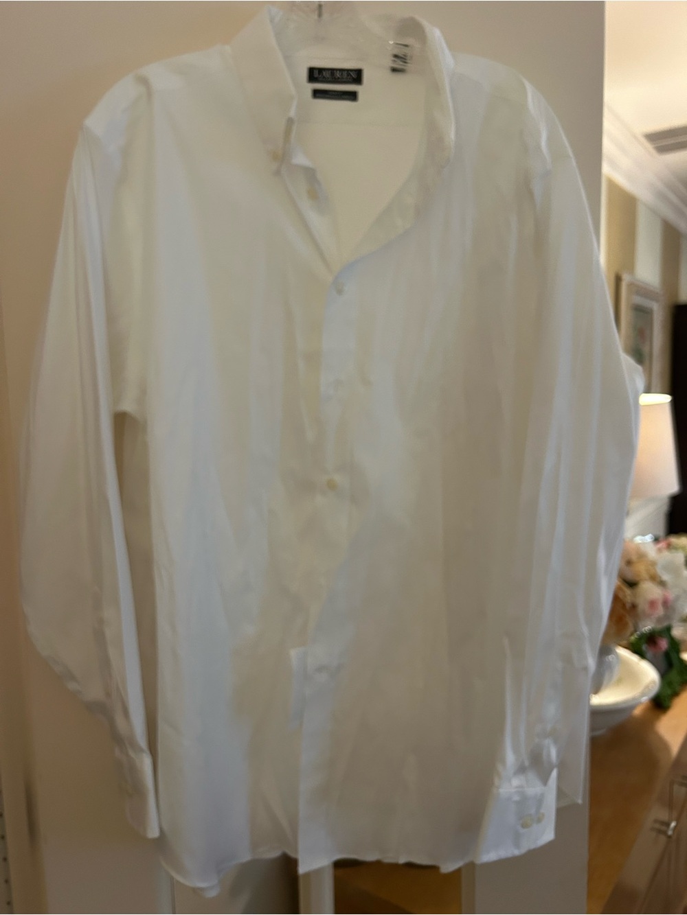 Ralph Lauren White Men's Dress Shirt